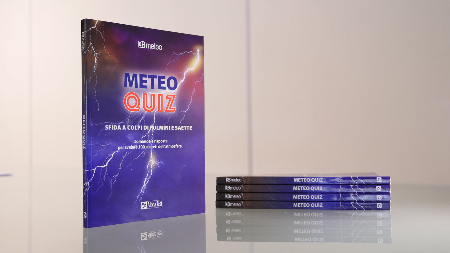 Libro Meteo Quiz: Sfida a Colpi di Fulmini e Saette